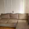L shape sofa /pull out bed 
