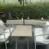 Garden table with seat's  