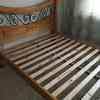 WOODEN KING SIZE BED 
