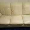 Leather sofas- Two and Three seaters 