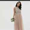 Stunning Maya blush dresses with sequins brand new with tags 