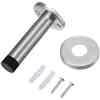 5 Pack 90 mm Door Stop Stainless Steel Door Stopper Holder with Screws and Drywall Anchors 