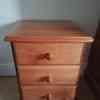 dressing table & chest drawers  