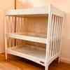 Mamas and Papas cot with mattress and changing table 