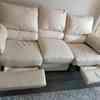 Natuzzi Leather Recliner Sofa 3 seater & 2 seater 