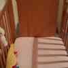 Baby cot with mattress 